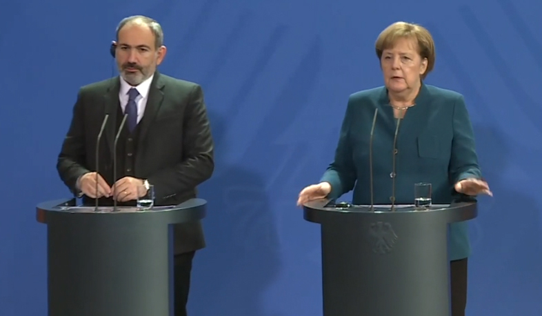 Նիկոլ Փաշինյանի և Անգելա Մերկելի համատեղ մամուլի ասուլիսը
