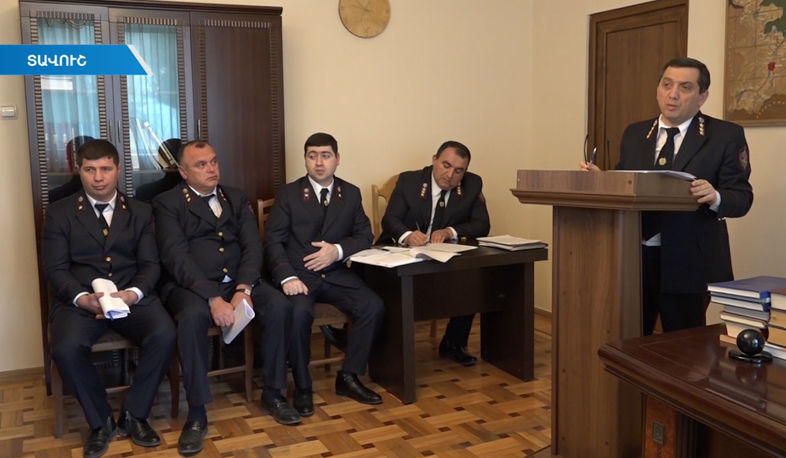 Հանցավորության վիճակը Տավուշի մարզում