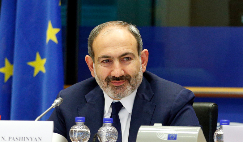 Nikol Pashinyan at European Parliament