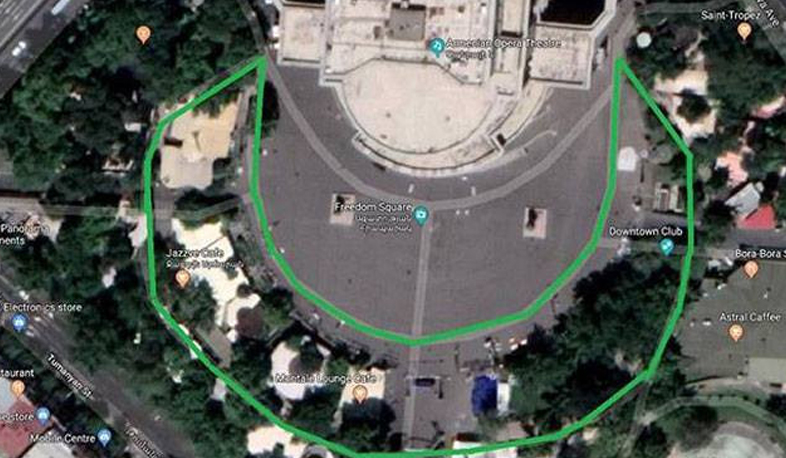 Dissembling of cafes stopped temporarily