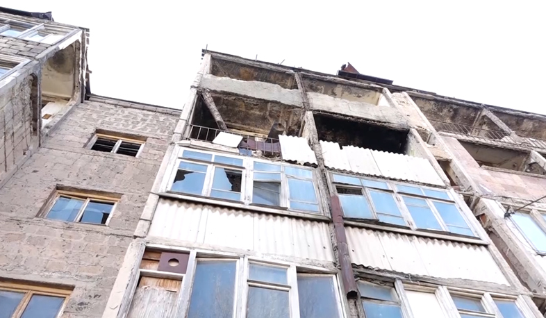 Аварийные здания в Гюмри