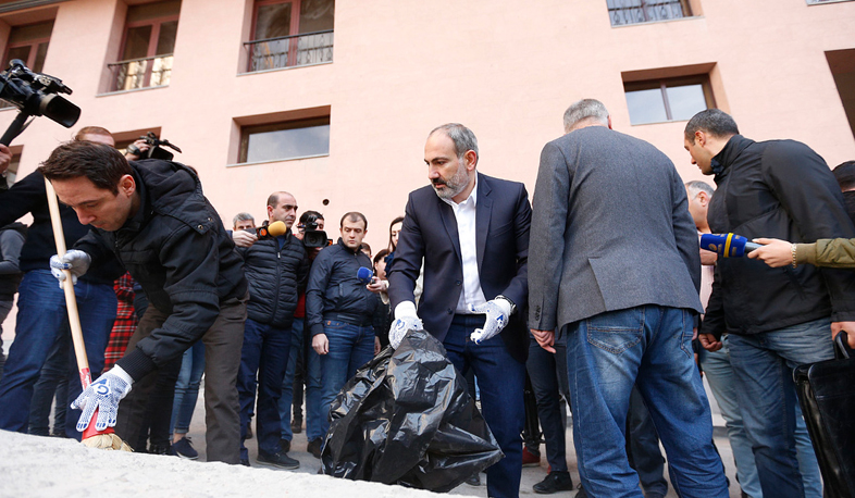 Նիկոլ Փաշինյանը մասնակցել է համապետական շաբաթօրյակին