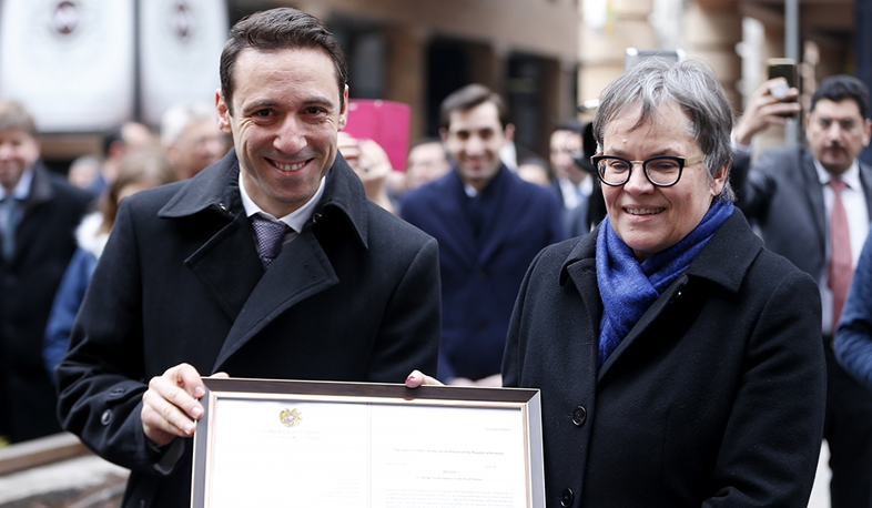 Europe Square opens in Yerevan