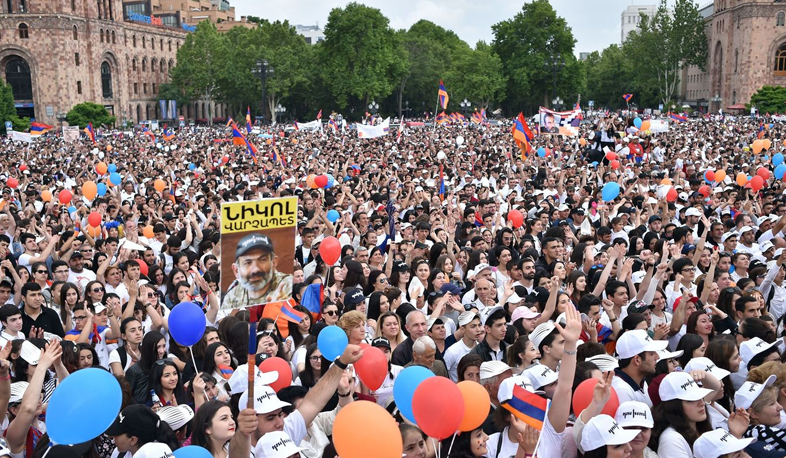 Nikol Pashinyan started marching one year ago