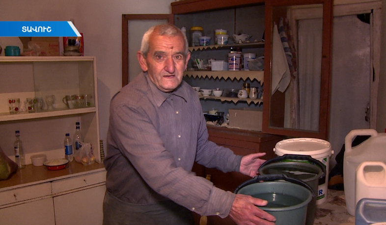 Проблема воды в приграничном селе Мовсес