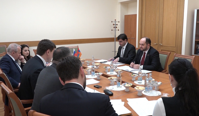 Встречи министра образования и науки Республики Армения в Москве