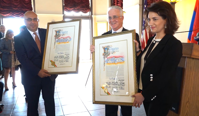 Продолжаются встречи Анны Акопян в США