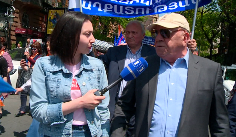 Արհմիությունների տոնական քայլերթը