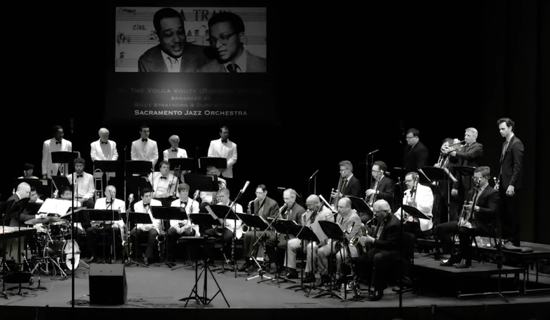 Classical music meets jazz on stage