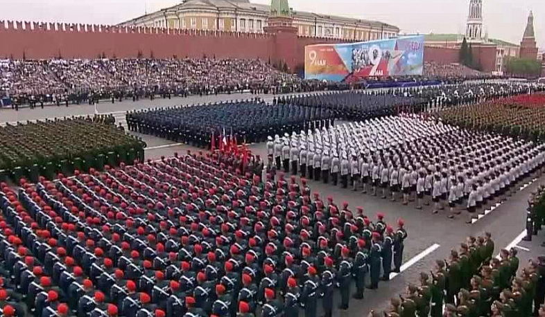Moscow celebrates victory day with parade at Red Square