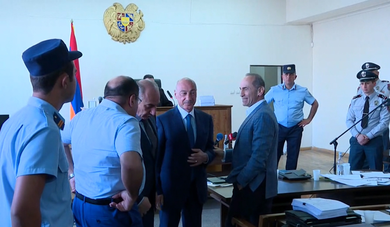 Current and former Artsakh presidents present at Kocharyan’s trial
