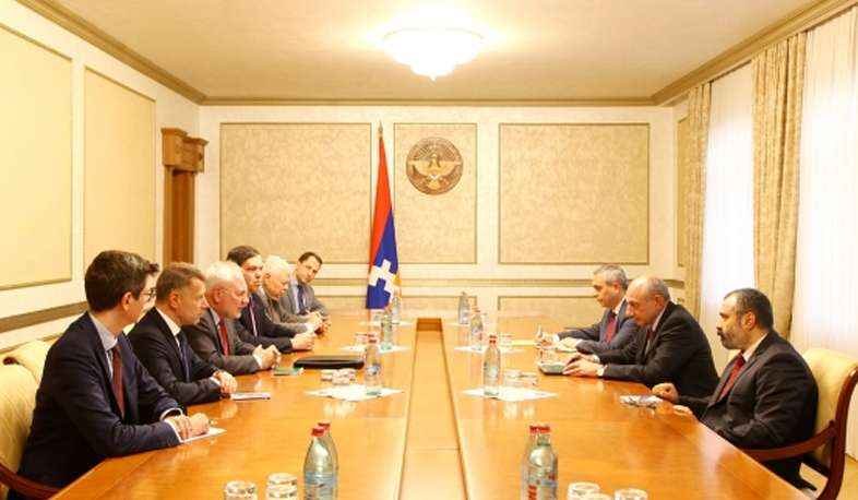 Artsakh President receives OSCE Minsk Group Co-Chairs