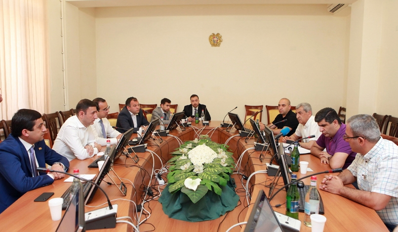 Economic Affairs Committee members meet Goodwin representatives