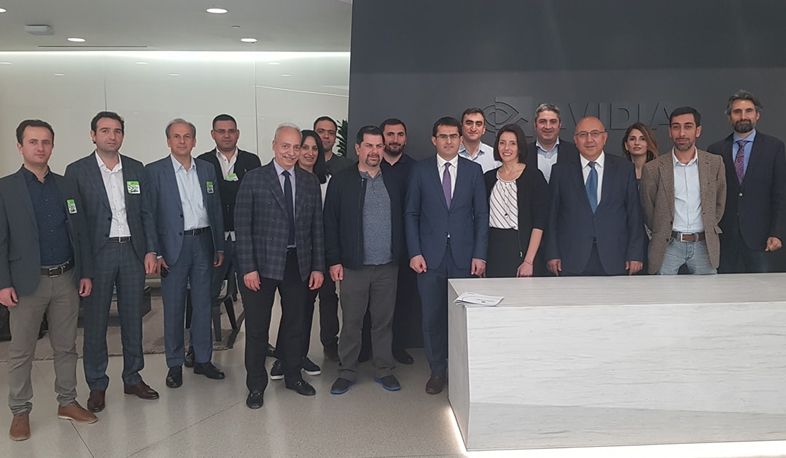 Armenian delegation visits Silicon Valley