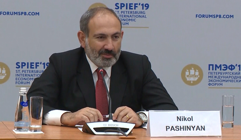 ՀՀ վարչապետի ասուլիսը Սանկտ Պետերբուրգում