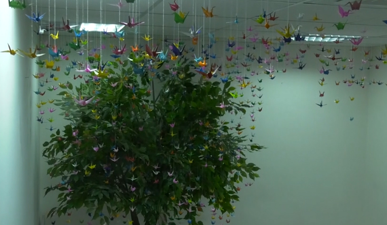 Cranes of Hope to children fighting against cancer