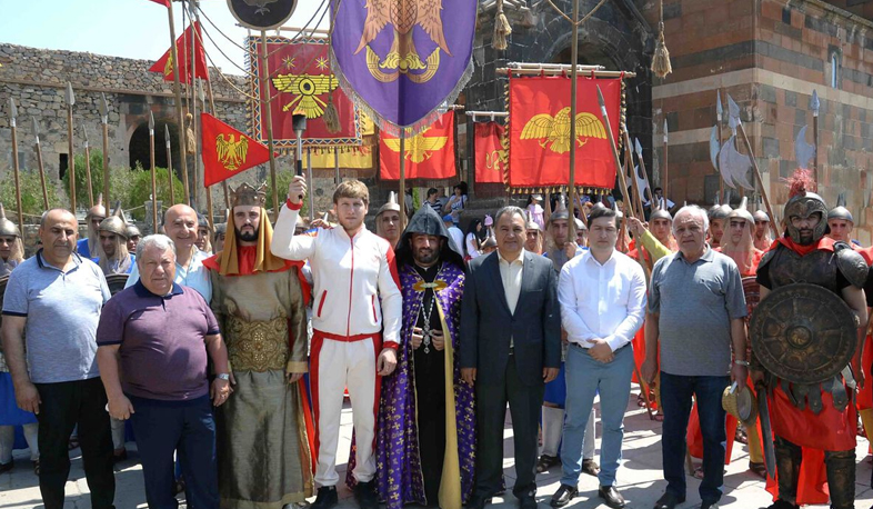 Second flame of Pan-Armenian Games ignited in Khor Virap