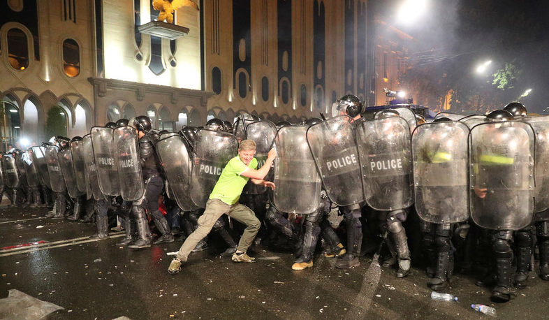 Situation in Tbilisi is tense