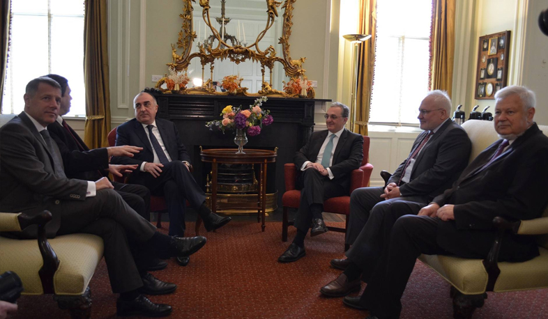 Armenia and Azerbaijani Foreign Ministers meet