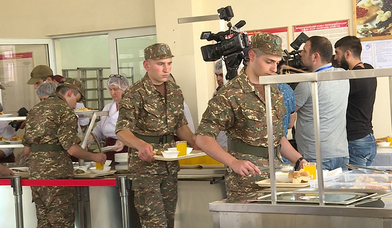 Նոր ճաշարաններ զորամասերում