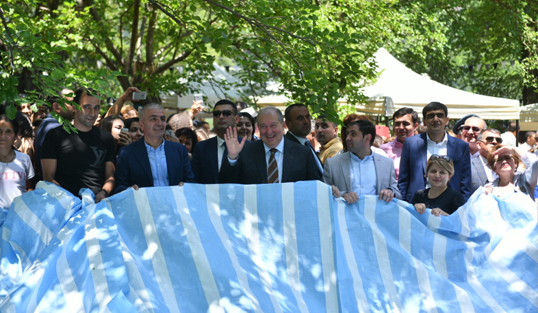 ՀՀ նախագահն աշխատանքային այցով Սյունիքի մարզում է