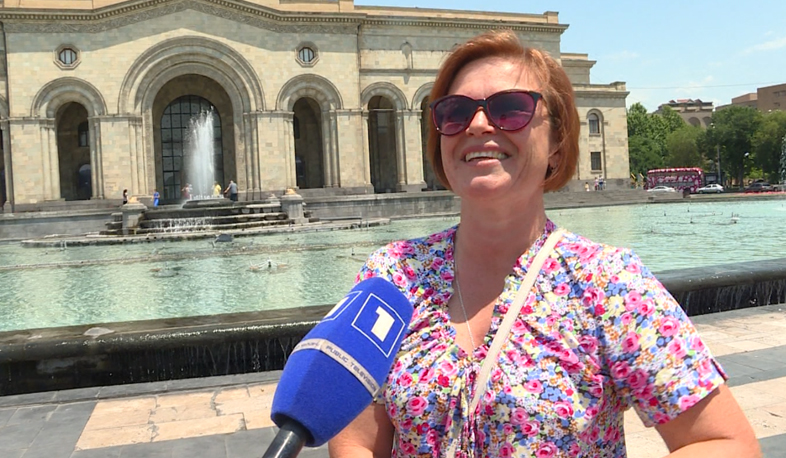 Русские туристы восхищены Арменией