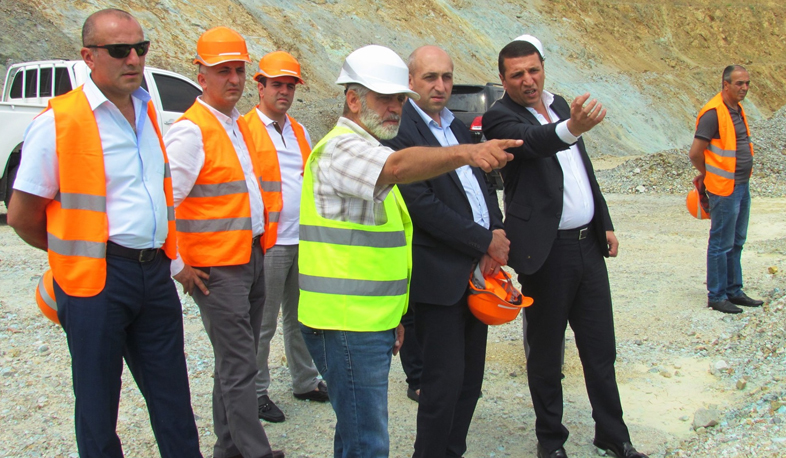 Teghut mountain mine opens