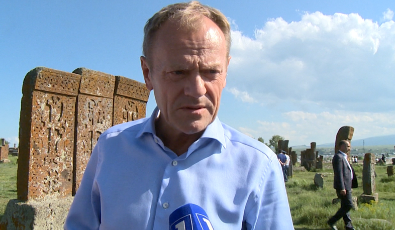 Դոնալդ Տուսկն այցելել է Սևանավանք