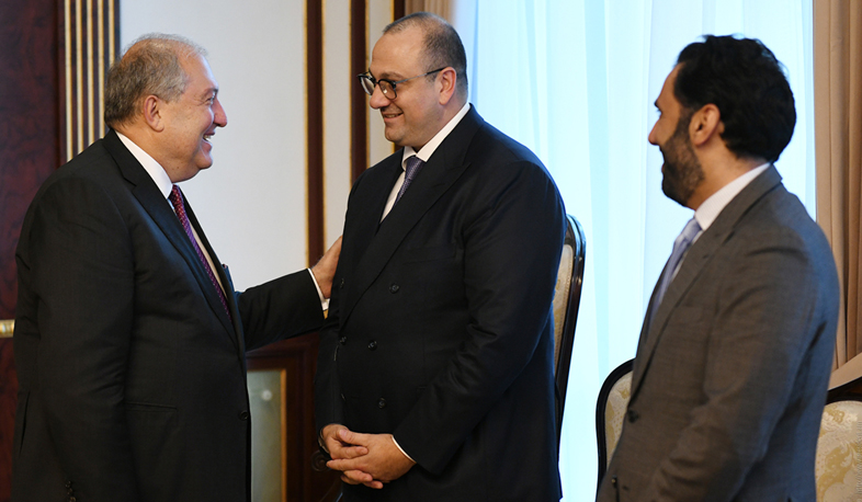 Արմեն Սարգսյանը հանդիպել է «Մասդարի» ղեկավարի հետ