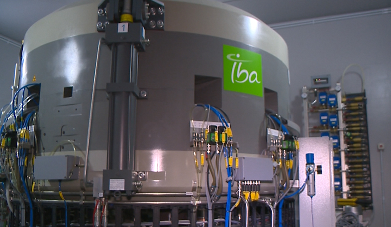 Physics Institute accelerator activates