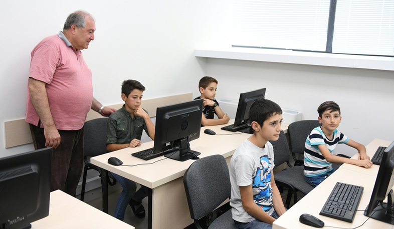 President is in Lori on working visit