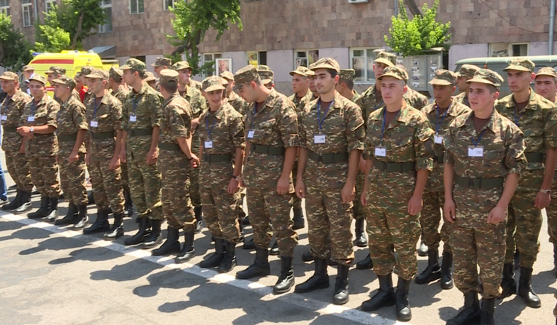 Ծառայության են մեկնում «Ես եմ» ծրագրով զորակոչվողները