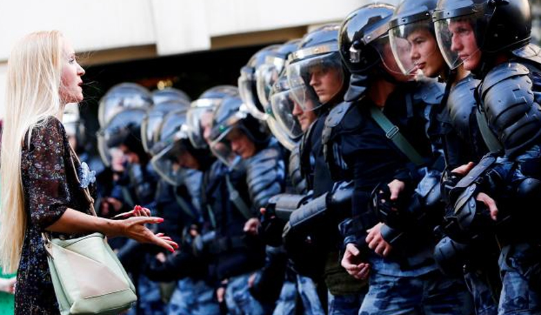 Մոսկվայում հազարից ավելի ցուցարար է ձերբակալվել. միջազգային լուրեր