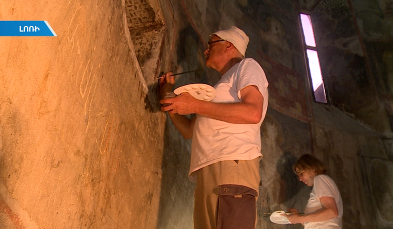 Վերականգնվել է Հաղպատի Սուրբ Նշան եկեղեցու որմնանկարը