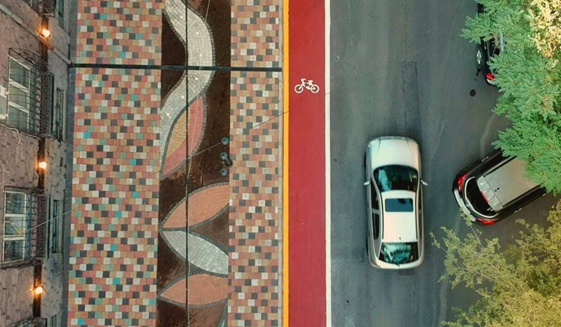 Երևանի առաջին հեծանվուղին