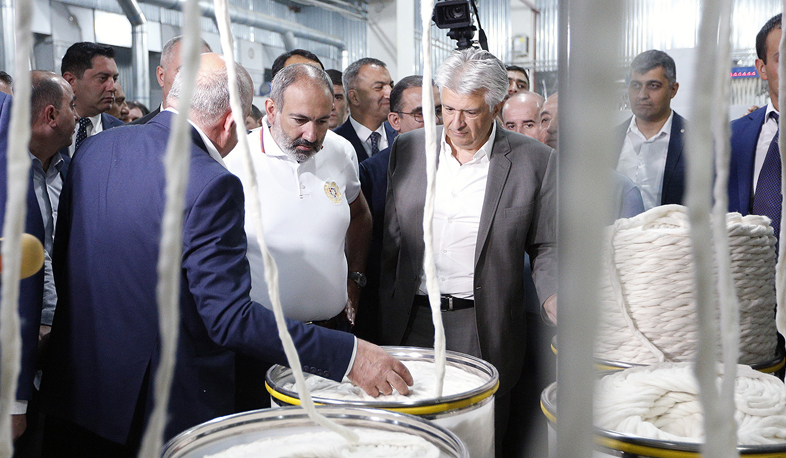 Մարալիկում բամբակամանվածքային գործարան է բացվել