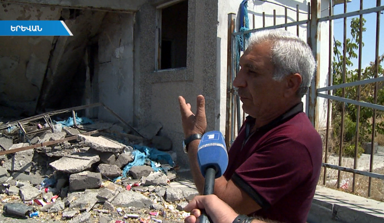 Police station turns into landfill