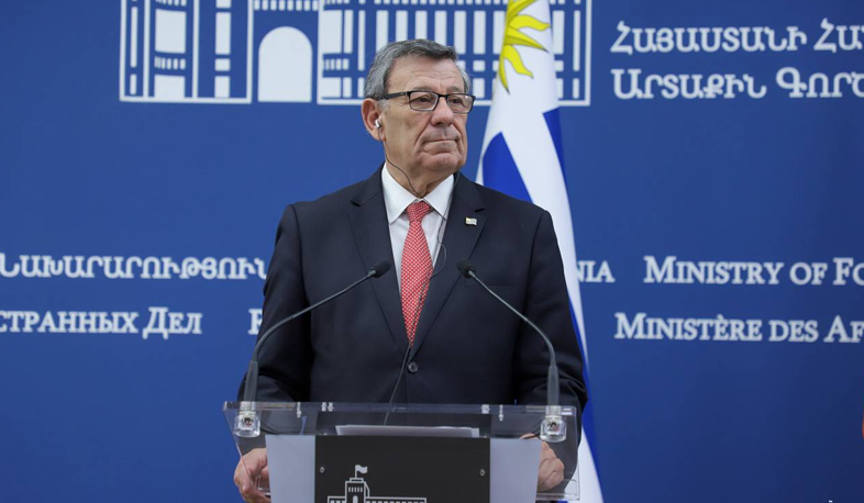 Uruguay Foreign Minister visits Armenia