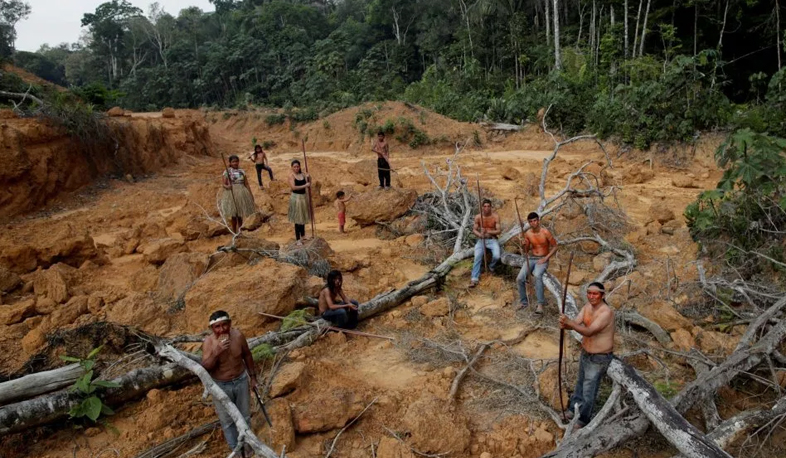 Горит самый большой в мире тропический лес