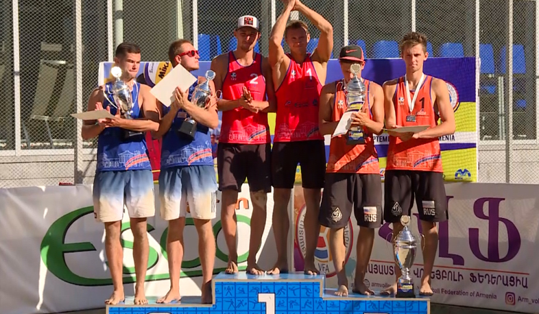 Երևանում անցկացվեց Արևելյան Եվրոպական երկրների լողափնյա վոլեյբոլի տղամարդկանց առաջնությունը