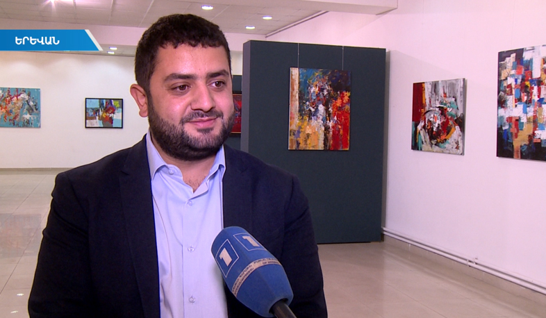 «Երազներիս գույները».Դավիթ Դանիելյանի անհատական ցուցահանդեսը