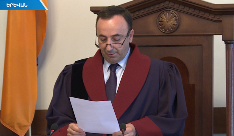 «Իմ քայլը» սկսում է ՍԴ նախագահի լիազորությունների դադարեցնելու գործընթաց