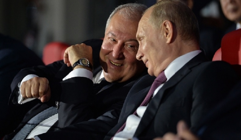 Վլադիմիր Պուտինը շնորհավորել է ՀՀ նախագահին