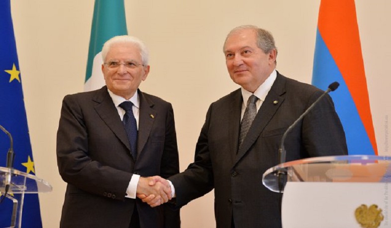 Իտալիայի նախագահը ՀՀ նախագահ Արմեն Սարգսյանին շնորհավորական ուղերձ է հղել