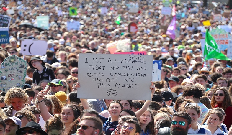 Նյու Յորքը միացել է կլիմայական փոփոխությունների դեմ ակցիային