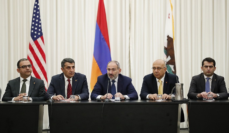 Վարչապետի հանդիպումը Լոս Անջելեսում Կալիֆորնիայի հայ համայնքի կառույցների ղեկավարության հետ