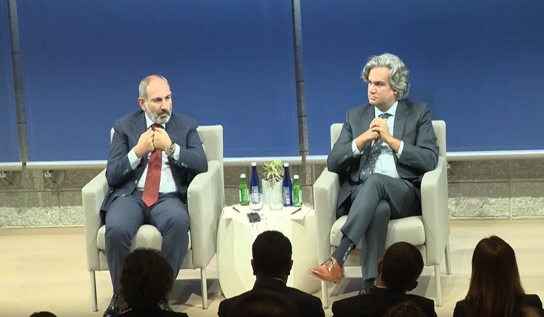 Նյու Յորքի Կոլումբիա համալսարանում Նիկոլ Փաշինյանը հանդիպում է ուսանողների հետ