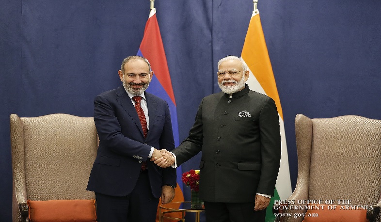 Նյու Յորքում հանդիպել են Հայաստանի և Հնդկաստանի  վարչապետները