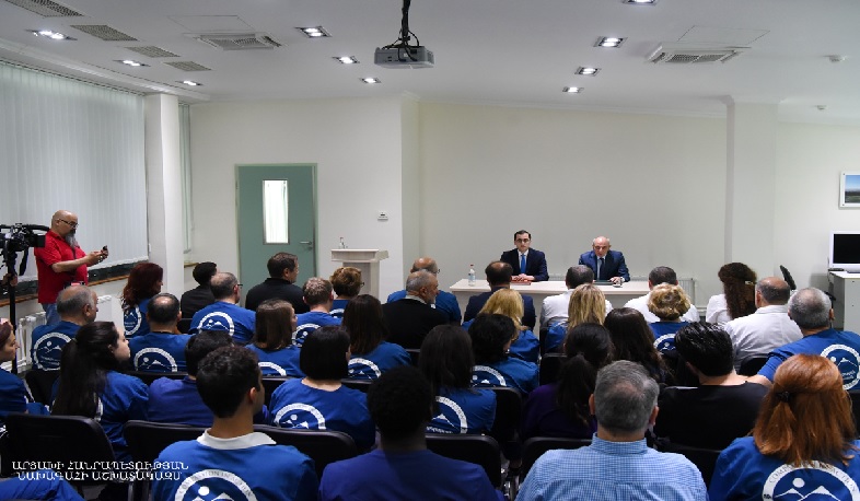 Բակո Սահակյանը հանդիպել է ԱՄՆ «Adventist Health Glendale» բժշկական կենտրոնի պատվիրակության հետ