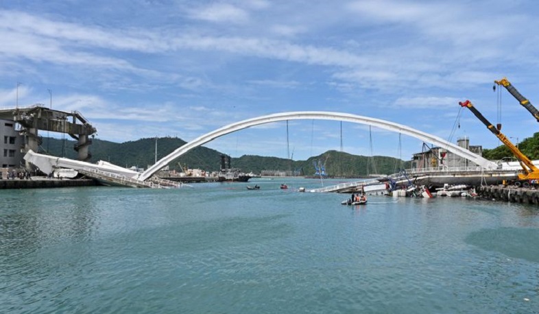 Թայվանում փլուզվել է 140 մետրանոց կամուրջ